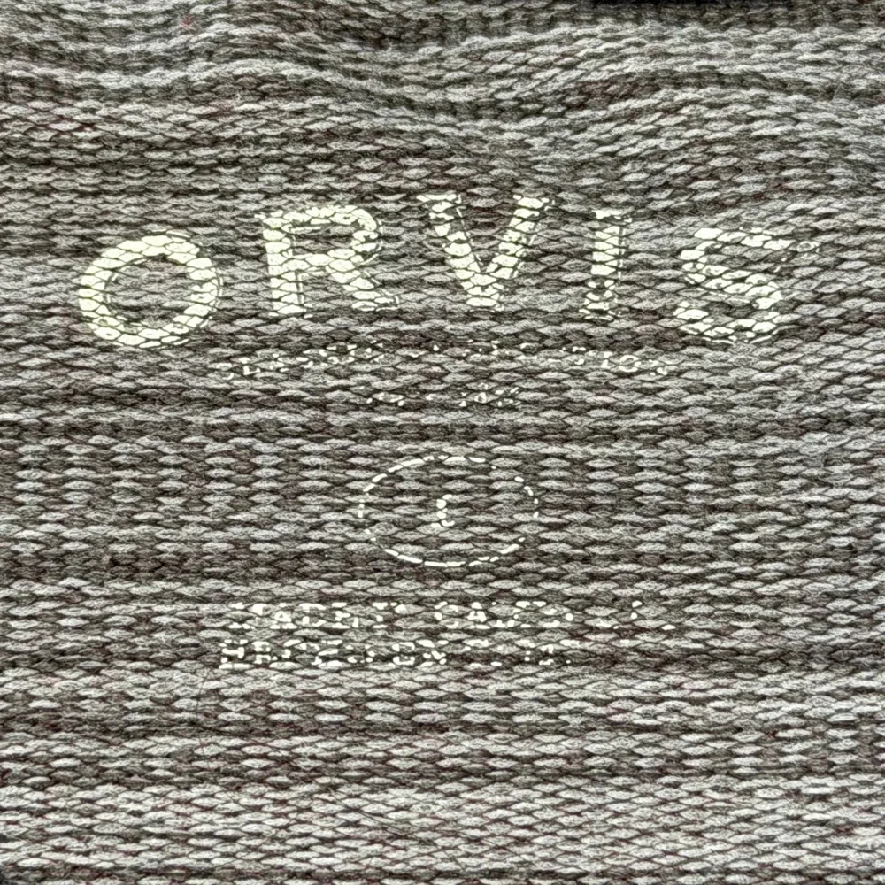 Orvis Raglan Long Sleeve Shirt Mens Large Burgundy Grey Good‎ Colorblock